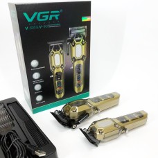 Чоловічий тример для окантовки VGR 2 в 1 VGR V-600 V-900, Тример бездротовий, Миюча машинка для стрижки IK-17