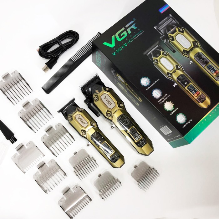 Комплект 2 до 1 VGR V-600 V-900. Колір: золотий