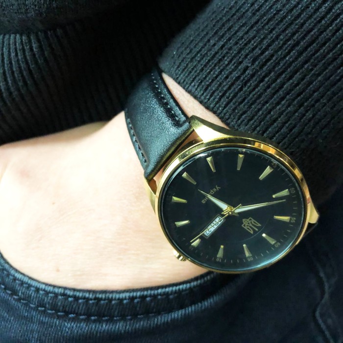 Годинник наручний чоловічий стильний модний красивий SKMEI 5702/2075GDBK, Годинник кварцовий чоловічий KW-17