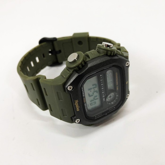 Годинник для кемпінгу та відпочинку SKMEI 6212/2126AG, Стильний армійський годинник ZU-37