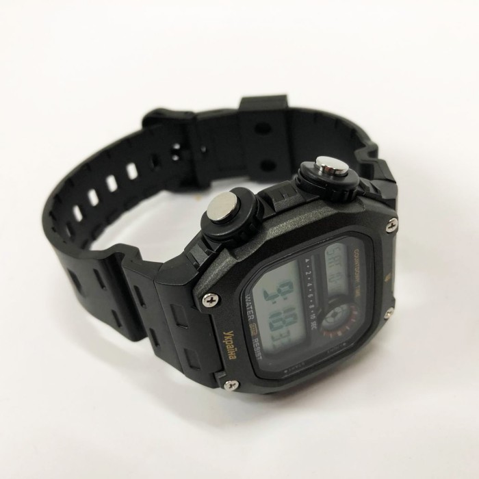 Армійські годинники мілітарі SKMEI, Електронні вологозахищені наручні годинники для походів UV-69