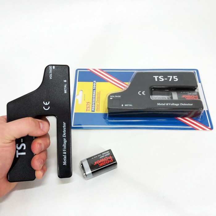 Детектор проводки та металу TS-75 детектор вольтажу металодетектор ZC-82