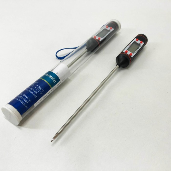 Термометр для приготування їжі, Термометр кондитерський професійний, Градусник кулінарний цифровий QB-78