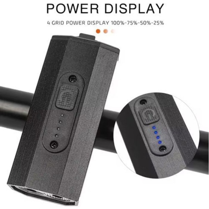 Ліхтар велосипедний з акумулятором BK-08/01, Ліхтар для переднього колеса велосипеда CK-51