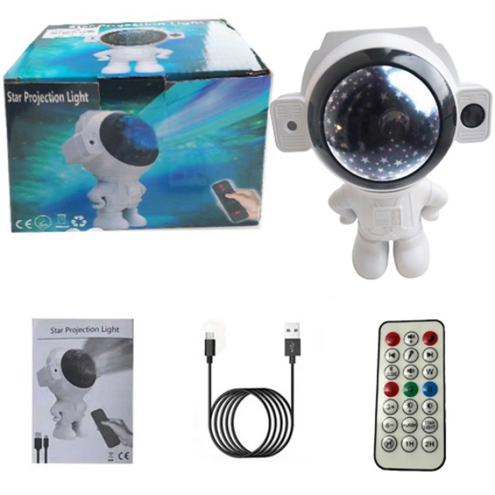 Проектор зоряного неба в дитячу кімнату, Проектор зоряного неба в кімнату, Зоряне небо космонавт EX-22