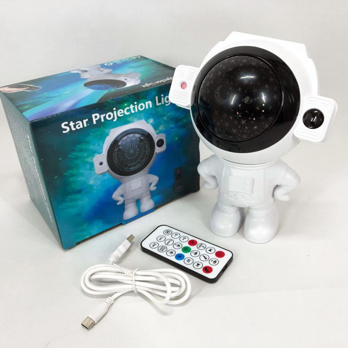 Проектор зоряного неба в дитячу кімнату, Проектор зоряного неба в кімнату, Зоряне небо космонавт EX-22