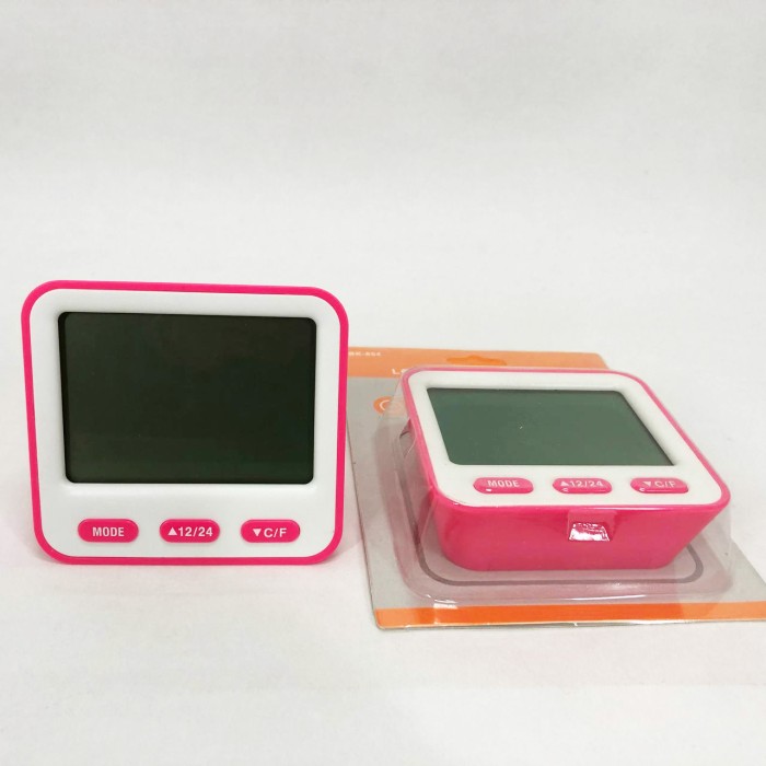 Термометр гігрометр побутовий, Годинник із дисплеєм температури та вологості повітря VR-88