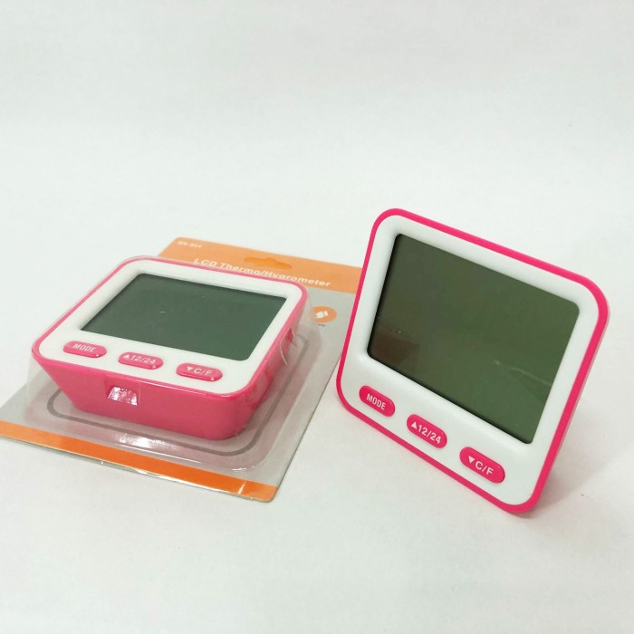 Термометр гігрометр побутовий, Годинник із дисплеєм температури та вологості повітря VR-88