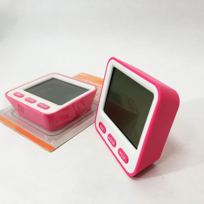 Термометр гігрометр побутовий, Годинник із дисплеєм температури та вологості повітря VR-88