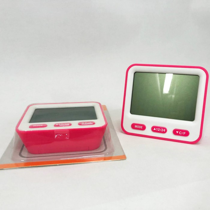 Термометр гігрометр побутовий, Годинник із дисплеєм температури та вологості повітря VR-88