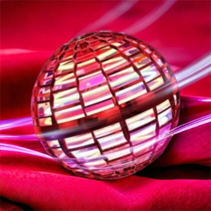 Літаючий м'яч спінер FlyNova Pro Gyrosphere, FLYING SPINNER куля світиться, Ітерактивний м'яч QR-35