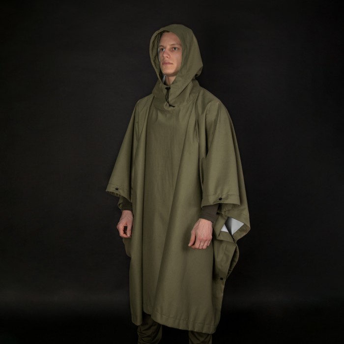 Дощовик чоловічий військовий, Дощовик олива військовий пончо чоловічий камуфляж IP-25