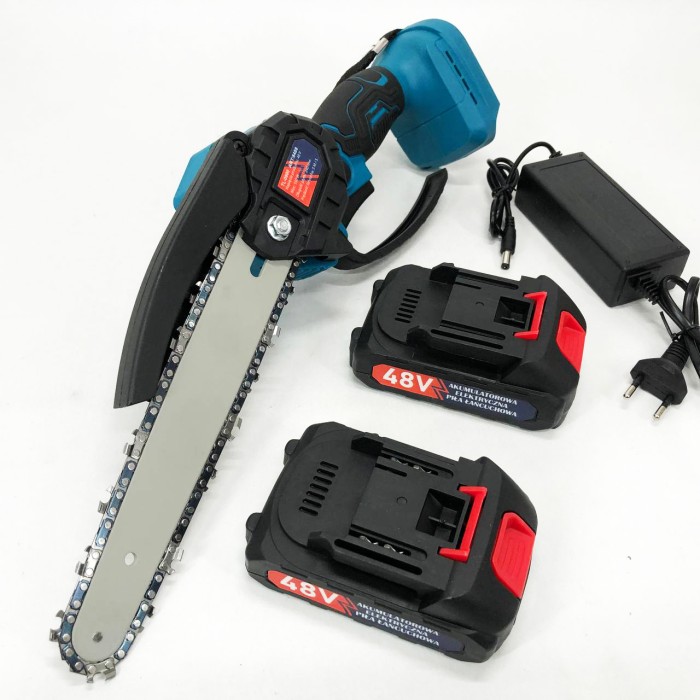 Електро пила на акумуляторі Domotec 8"(20см) 48 В, Акумуляторна ланцюгова пила хорошої якості BT-63