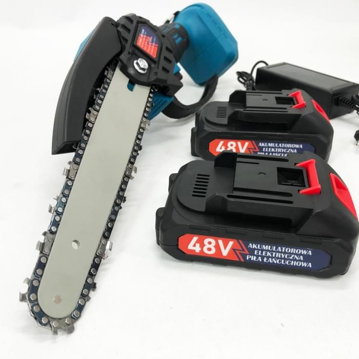 Міні електропила акумуляторна Domotec 8"(20см) 48 В, Ланцюгова міні-пила GD-296 для ремонту