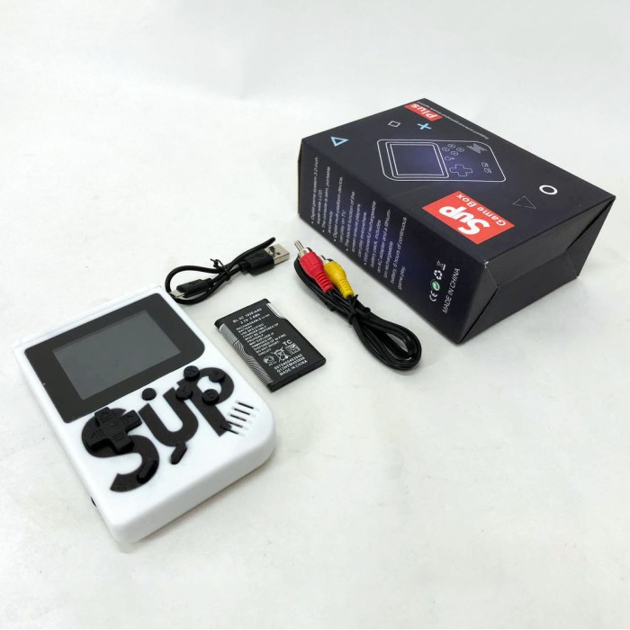 Портативна ретро консоль Sup Game Box 500 игр, ​​Портативна ігрова ретро PJ-956 приставка-консоль SUP