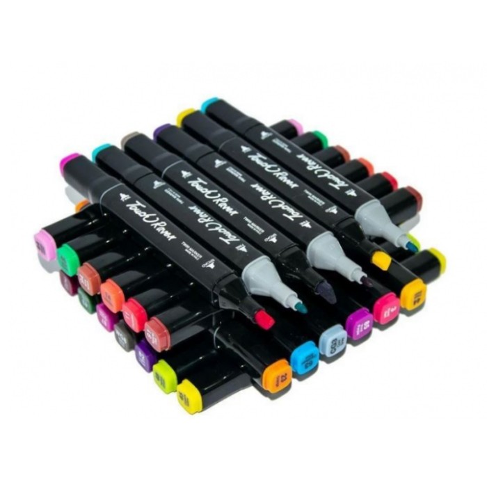 Набір скетч маркерів для малювання 60, Набір маркерів багато кольорів для скетчінгу TC-25