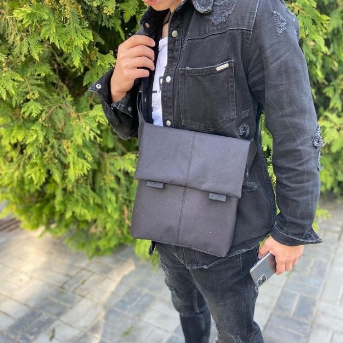Сумка для міста, Сумки для документів, Зручна чоловіча сумка планшетка, Месенджер непромокальний SA-77