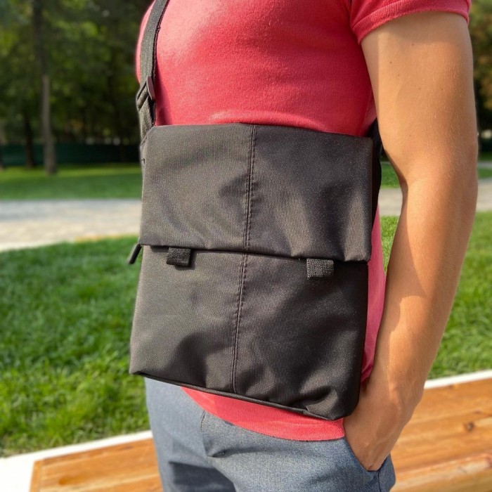 Поштова сумка для документів, Сумка слінг тактична, Барсетки чоловічі Чоловіча кроссбоді MS-48