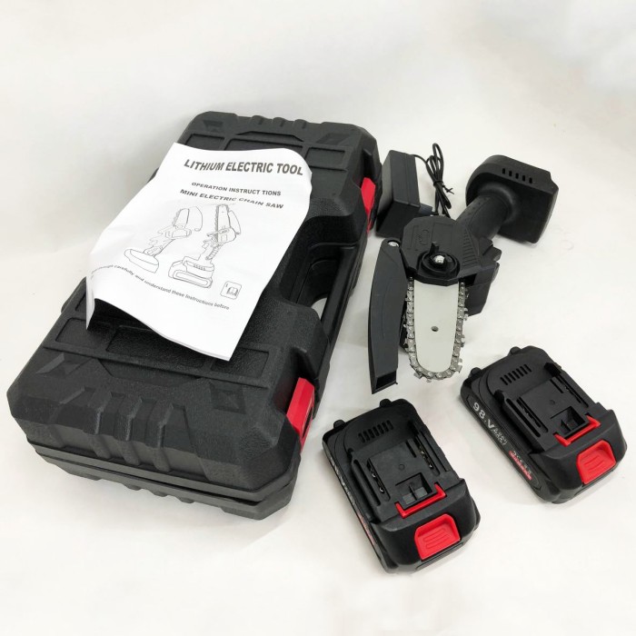 АКБ пила ножівка для саду 10 см, Пила для подрібнення садових відходів Пилка обрізання сучків GS-38