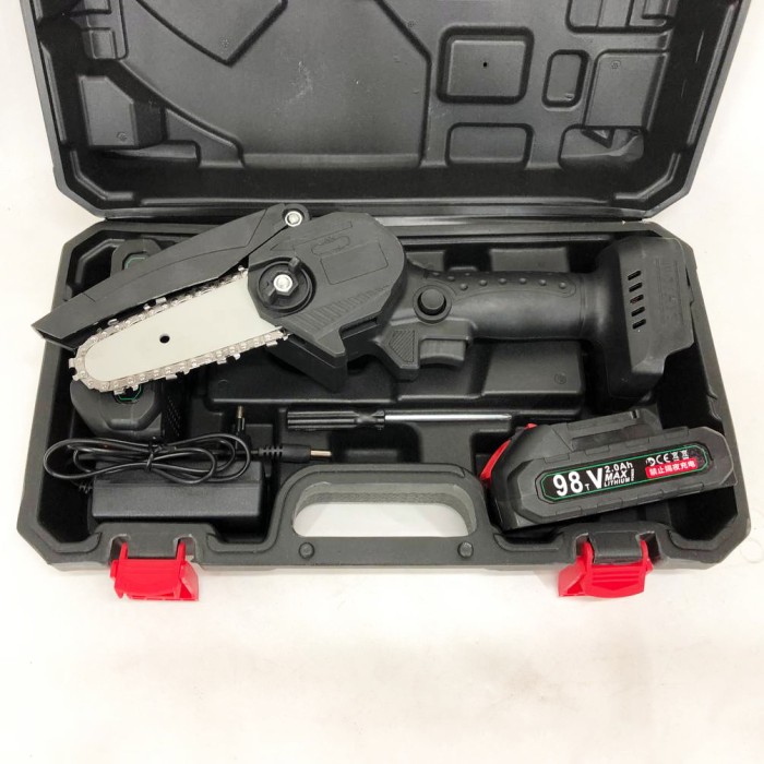 АКБ пила ножівка для саду 10 см, Пила для подрібнення садових відходів Пилка обрізання сучків GS-38