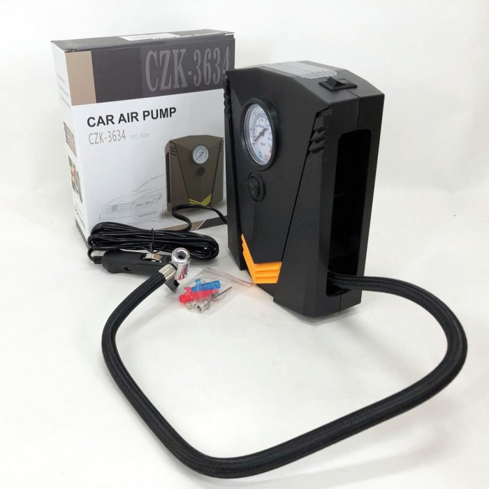 Електронасос для машини, Компресорний насос, Автокомпресор, Портативний компресор для машини WD-15