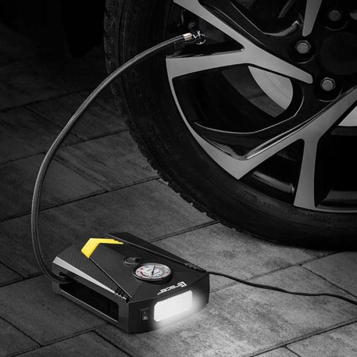Портативний компресор для машини 12V, Компресор для автомобіля, Насос для ID-801 автомобіля 12v