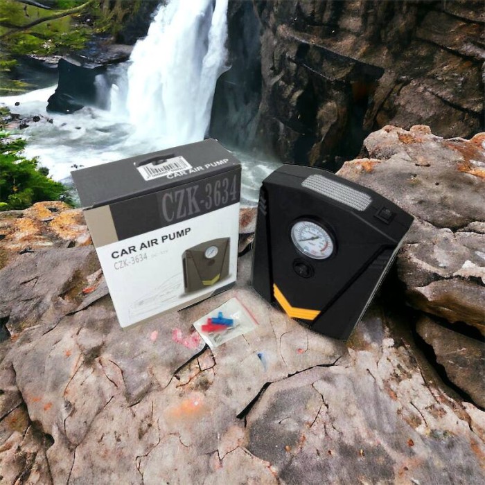 Компресор 12 вольт 12V, Компресор автомобільний насос для підкачування, Насос для машини 12в QT-98