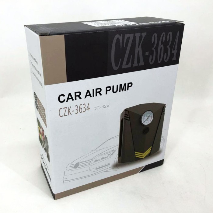Портативний акумуляторний pump 12V, Автомобільний компресор, ER-371 Портативні автокомпресори