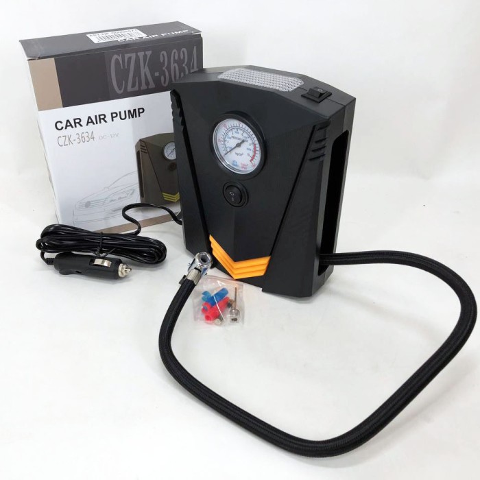 Портативний акумуляторний pump 12V, Автомобільний компресор, ER-371 Портативні автокомпресори