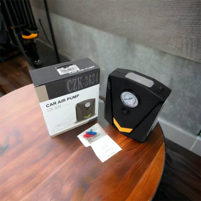 Автомобільний компресор для накачування шин 12V, Автомобільний насос 12 вольт компресор JG-74