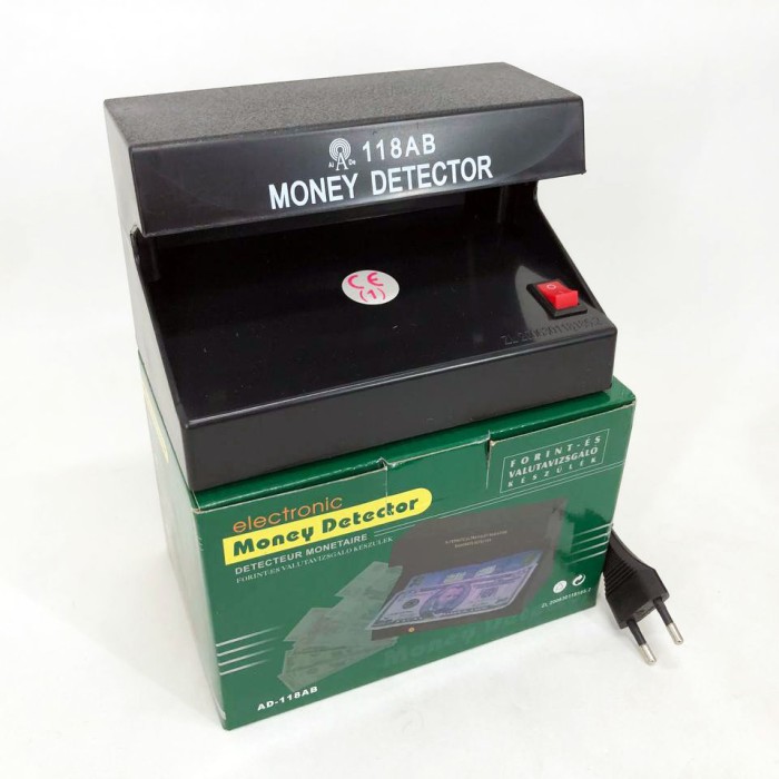 Мережевий детектор банкнот AD-118AB, Детектори для перевірки грошей, Ультрафіолетовий детектор купюр LW-56