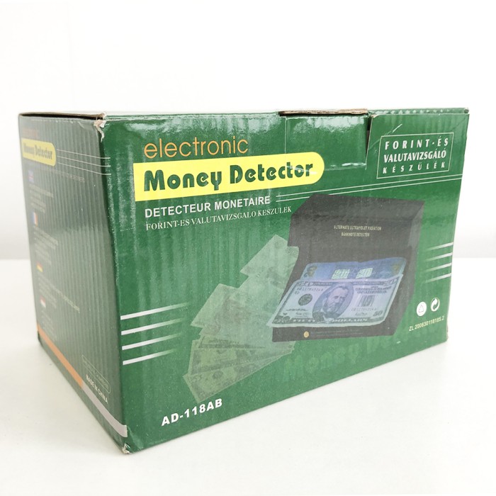Рахункова машинка для грошей детектор валют AD-118AB, Детектори купюр, Пристрої для роботи з купюрами ML-10