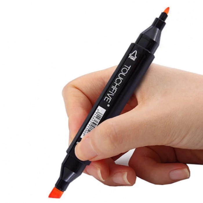 Маркер двосторонній на спиртовій основі sketchmarker 36 шт, Маркери на QA-220 спиртовій основі