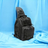 Сумка нагрудна тактична, Чоловіча сумка-слінг тактична, Практична чоловіча сумка слінг RA-27