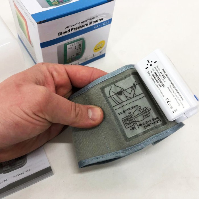 Професійний тонометр зі збільшеною манжетою SmartTech CK-102S, Вимірювач пульсу та тиску на руку SY-88