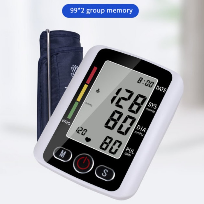 Тонометр цифровий на плече, Якісний плечовий тонометр для моніторингу кров'яного тиску OX-69