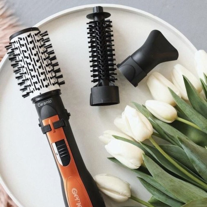 Зручний фен для укладання волосся Gemei Gm-4828, Жіночий фен для волосся, Фен-щітки стайлери OR-60