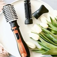 Фен браш Gemei Gm-4828, Фен щітка гребінець, Хороший фен, Фен щітка гребінець, Фен для дому HE-763 та салону