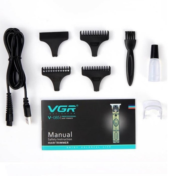 Багатофункціональна акумуляторна машинка для стрижки VGR V-085, Машинка для стрижки FM-378 волосся професійна Багатофункціональна акумуляторна машинка для стрижки VGR V-085, Машинка для стрижки FM-378 волосся професійна
