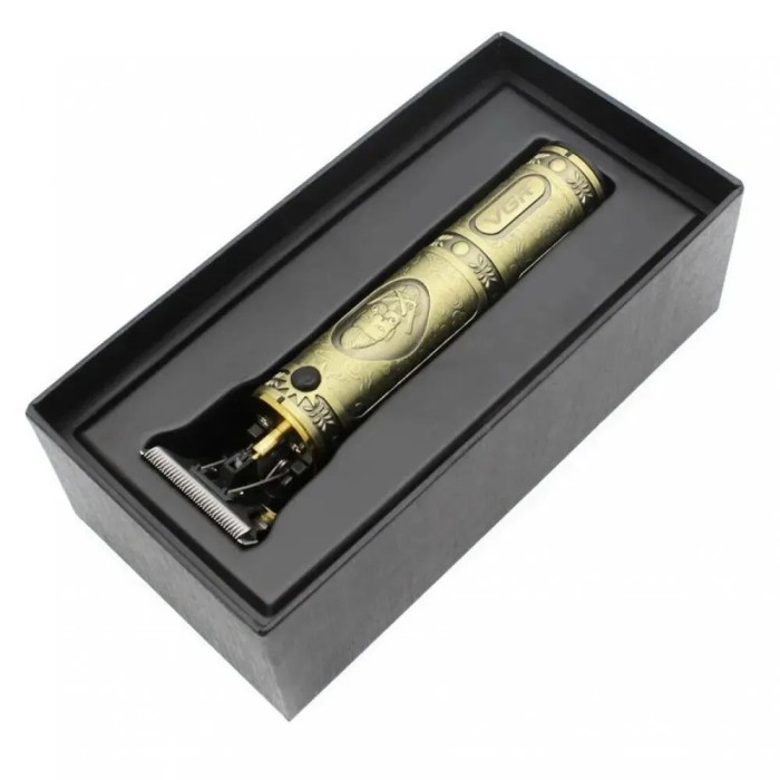 Машинка для стрижки бороді VGR, Професійна бритва-машинка для стрижки волосся, Тример бездротовий GI-25