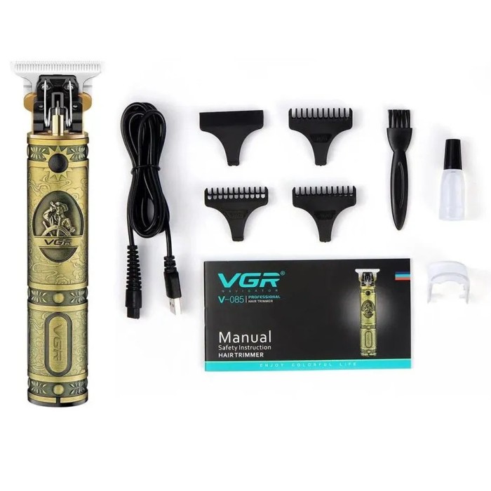 Універсальний триммер для чоловіків VGR V-085, Професійний тример для гоління, Бездротова електробритва DY-92