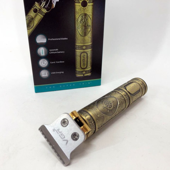 Підстригальна машинка VGR, Чоловічий триммер для окантовки, Професійний тример для гоління, професійна YZ-88