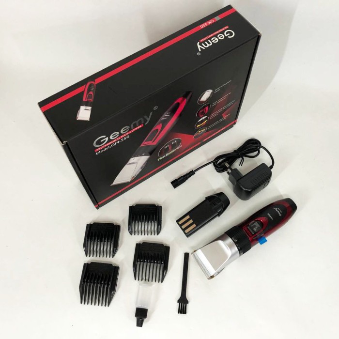 Бездротова машинка для стрижки для дому GEMEI GM-550 Бездротові машинки стрижки CW-11