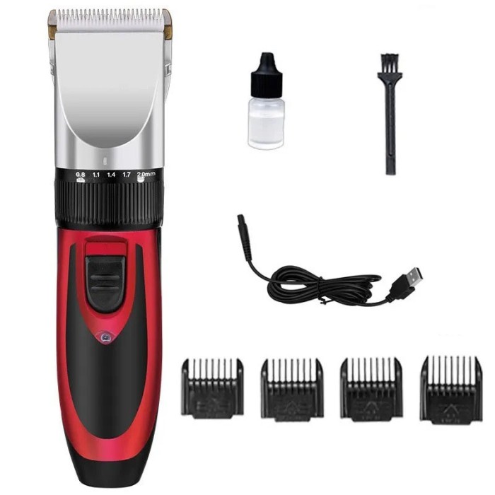 Бездротова машинка для стрижки для дому GEMEI GM-550 Бездротові машинки стрижки CW-11