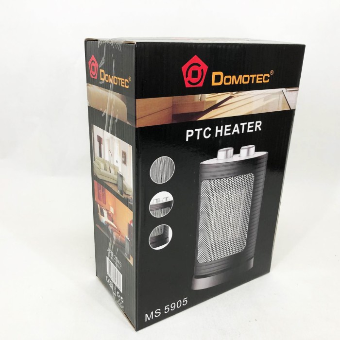 Обігрівач для житлових приміщень DOMOTEC MS-5905 1500 Вт, Тепловентилятори потужністю GN-619 2 кВт