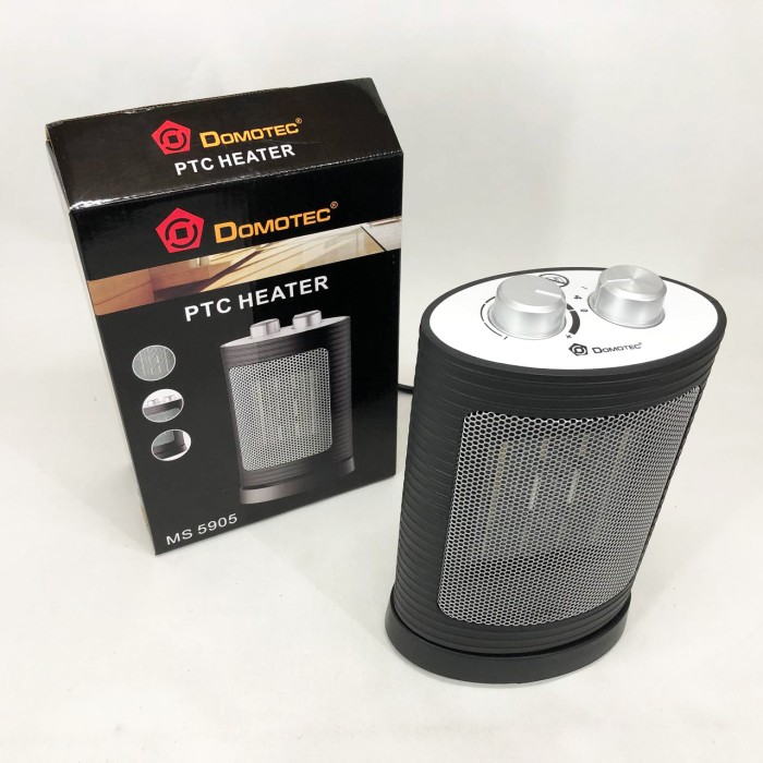 Підлоговий тепловентилятор для дому та офісу DOMOTEC, Тепловентилятор компактний, Вітродуйка кімнатна IU-34