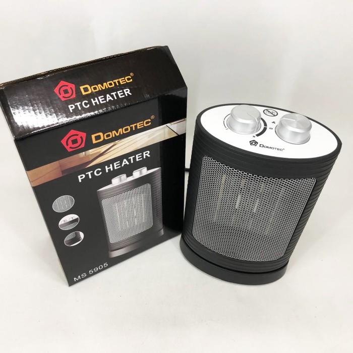 Підлоговий тепловентилятор для дому та офісу DOMOTEC, Тепловентилятор компактний, Вітродуйка кімнатна IU-34