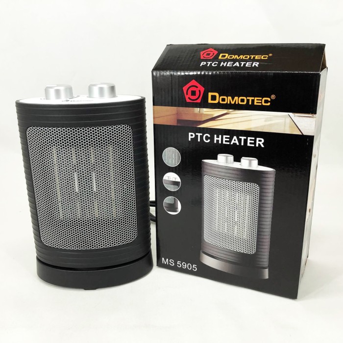 Підлоговий тепловентилятор для дому та офісу DOMOTEC, Тепловентилятор компактний, Вітродуйка кімнатна IU-34