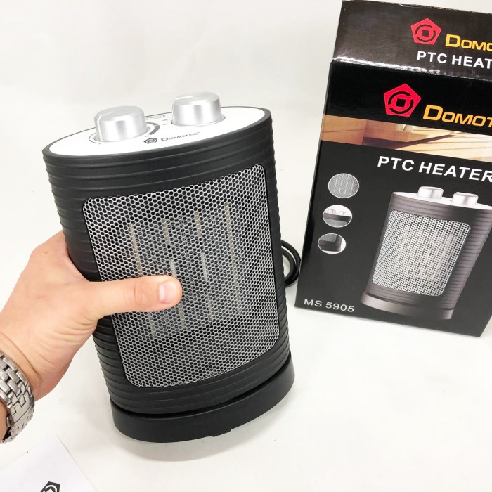 Підлоговий тепловентилятор для дому та офісу DOMOTEC, Тепловентилятор компактний, Вітродуйка кімнатна IU-34