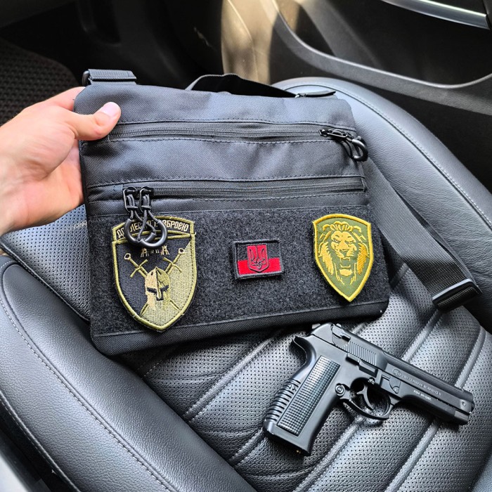 Тактичний месенджер, Рюкзак через плече військова барсетка, Чоловіча сумка рюкзак слінг WO-45